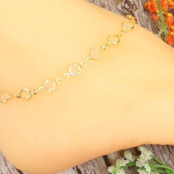 "Dainty Anklet for Women – Elegant Everyday Jewelry & Perfect Gift | MLCRC1427 - Picture 4 of 10